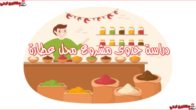 دراسة جدوى مشروع محل عطارة