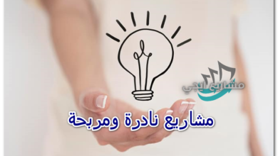 مشاريع نادرة ومربحة