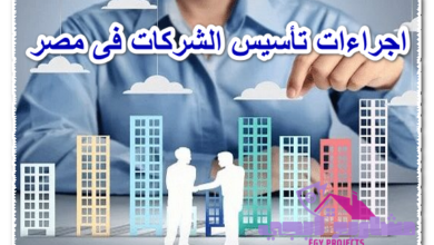 اجراءات تأسيس الشركات فى مصر