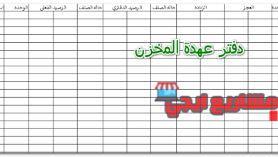 دفتر عهدة المخزن