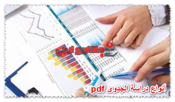 أنواع دراسة الجدوى pdf