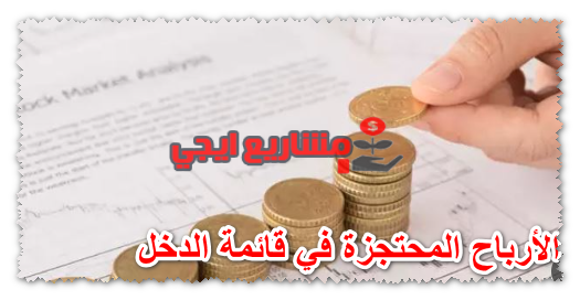 الأرباح المحتجزة في قائمة الدخل