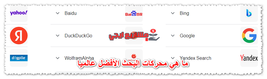 ما هي محركات البحث الأفضل عالميا